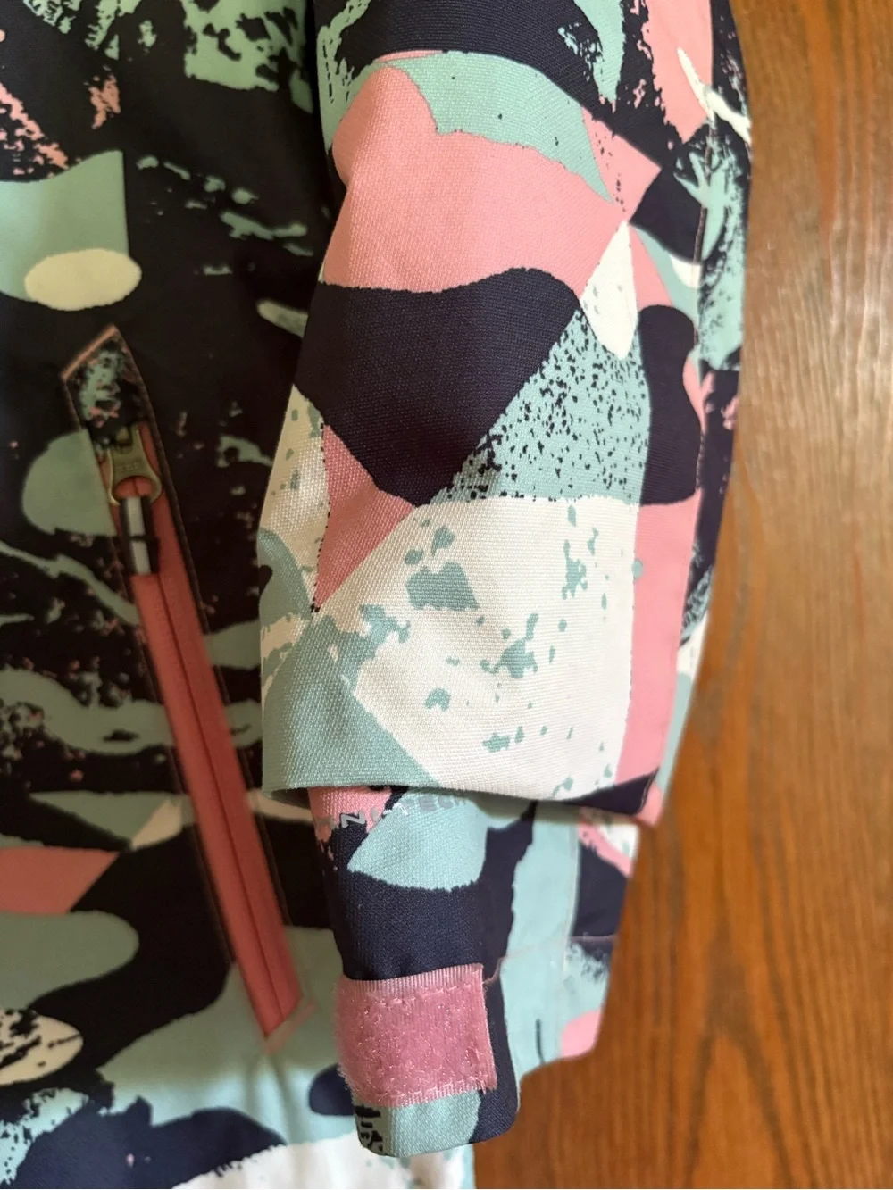 Columbia Kids Pink, Mint & Navy Lightweight Jacket